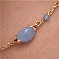 Collana Lucos Donna in Argento Quarzo ESCO 799.AZZURRO - ESCO 799.AZZURRO